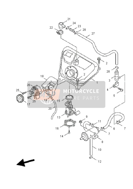 Serbatoio di carburante